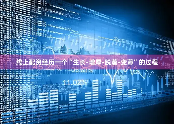 线上配资经历一个“生长-增厚-脱落-变薄”的过程