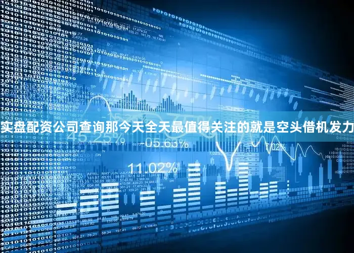 实盘配资公司查询那今天全天最值得关注的就是空头借机发力
